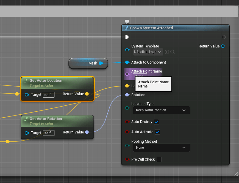 Spawn System Attached